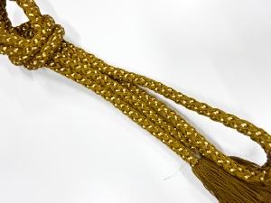 正絹　撚り房　手組帯締め